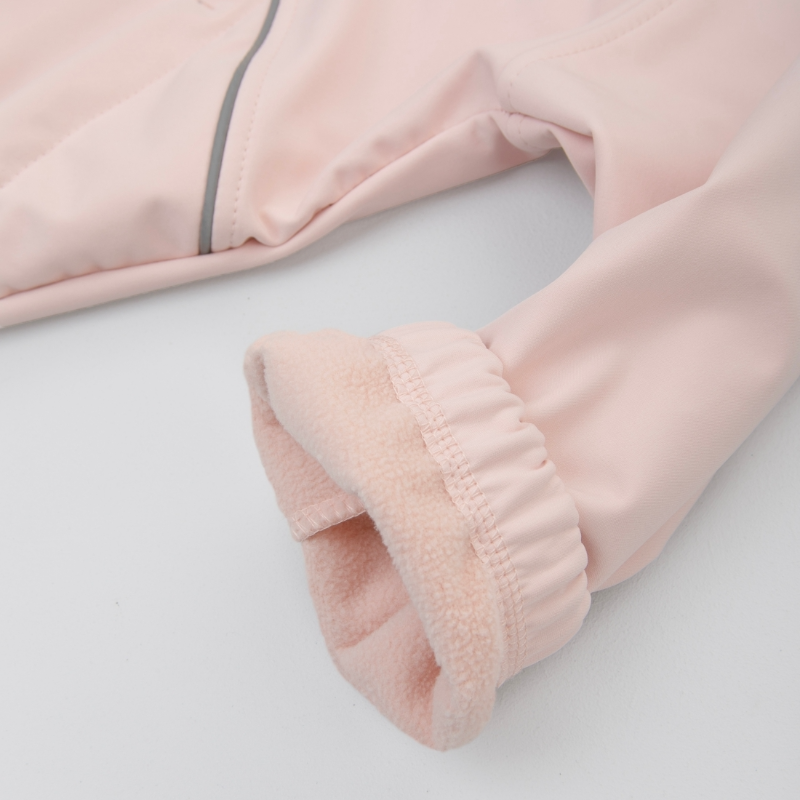 Комплект "Софтшелл" демисезонный, розовая пудра