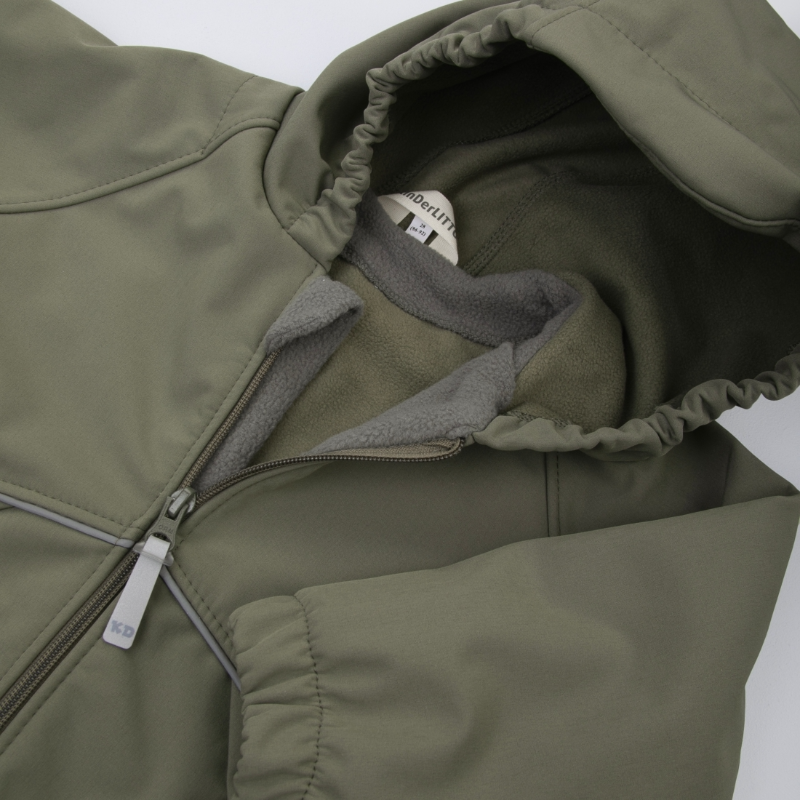 Комплект "Софтшелл" демисезонный, темно-оливковый