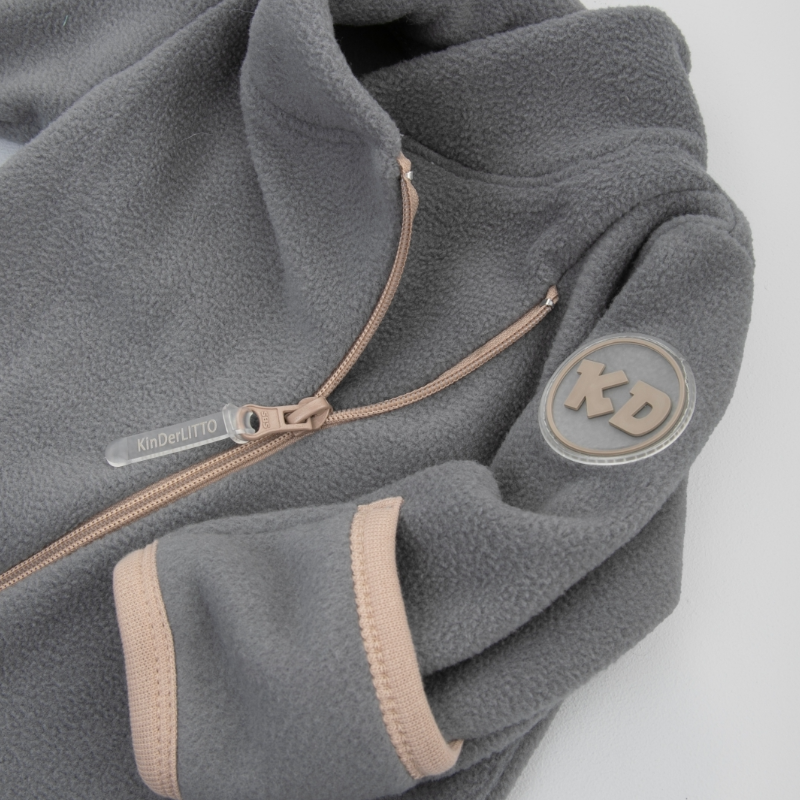 Комбинезон-поддева "Краски Детства-1",флис, серый