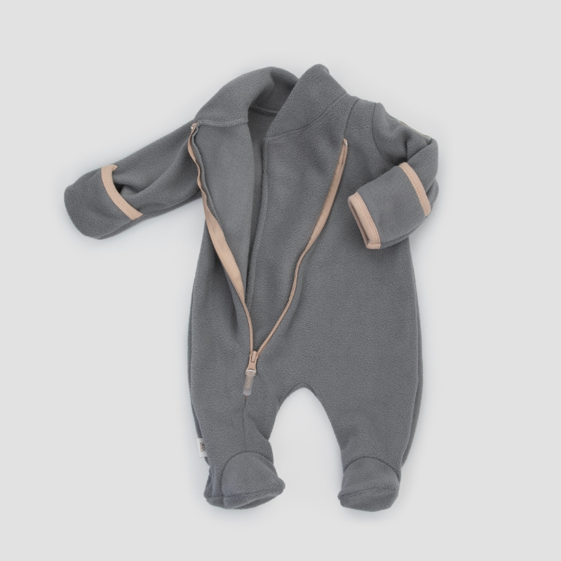 Комбинезон-поддева "Краски Детства-1",флис, серый