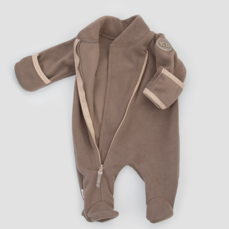 Комбинезон-поддева "Краски Детства-1",флис, шоколад