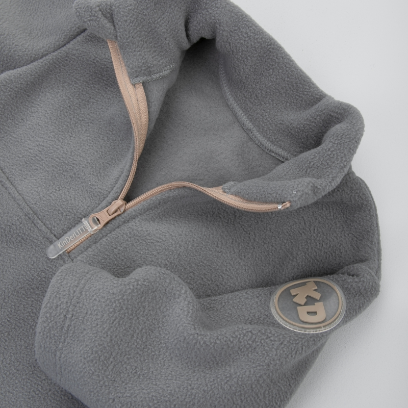 Комплект 2 предмета "Краски Детства",флис, серый