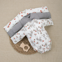 Боди с длинным рукавом "Яблочки", 3шт/уп