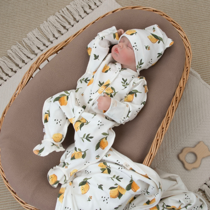 Комплект на выписку 4 предмета "Лимончики.Плед" лето Комплект на выписку 4 предмета "Лимончики.Плед" лето