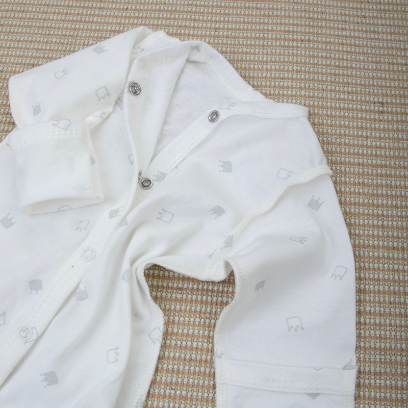 Комплект на выписку 4 предмета "Медвежонок", деним, лето