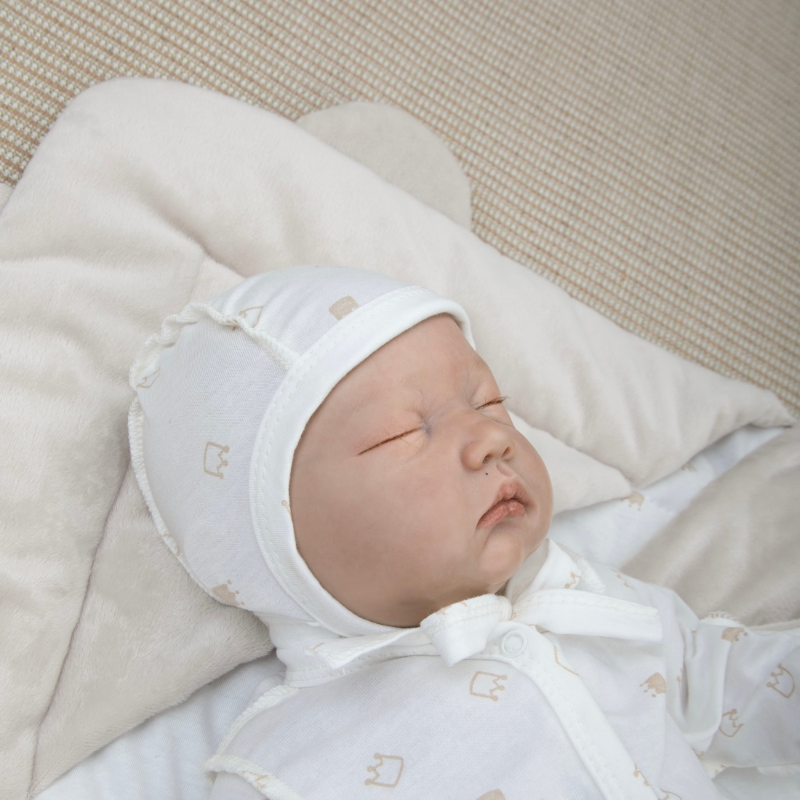 Комплект на выписку 4 предмета "Медвежонок", сахар, лето