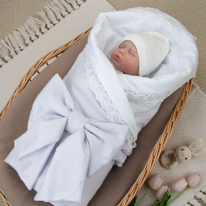 Комплект на выписку 4 предмета "Новый Сатин", серый жемчуг, лето