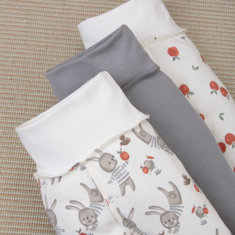 Ползунки на поясе "Яблочки", 3шт/уп